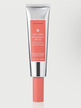 Naturium Dew-Glow Moisturizer SPF 50 – Coral
